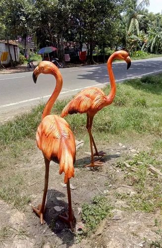 Frp Flamingo Statue, 2-5 Feet