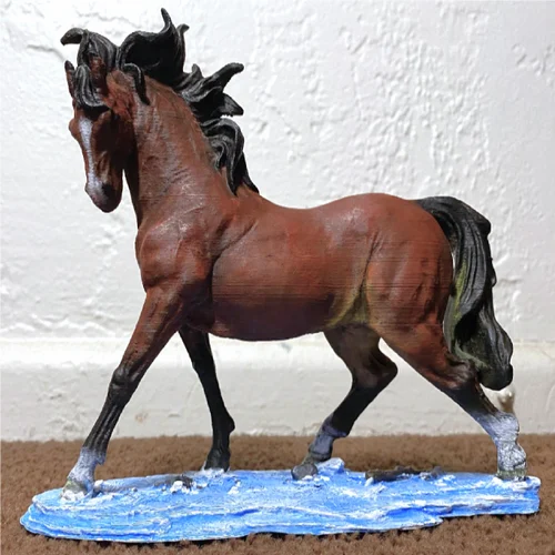 Natural Frp Horse Statue, For Exterior Decor