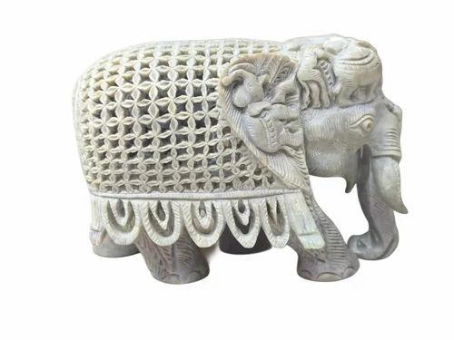 Shrinath Exports Stone Star Jali Elephant