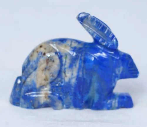 3cm Lapis Rabbit Figurine