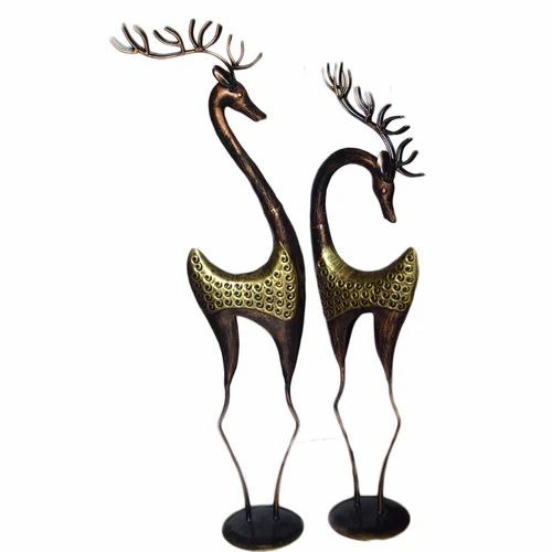 Villagemart Metal Craft Deer 34 Inches