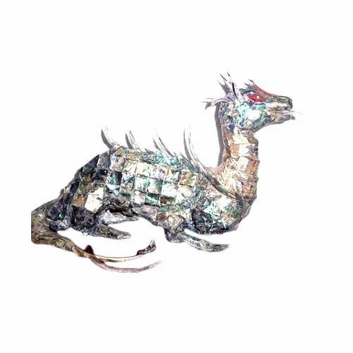 Dragon Seashell Sculpture, for Interior Decor