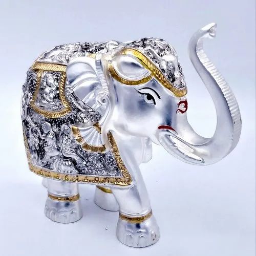 Silver Plated Elephants