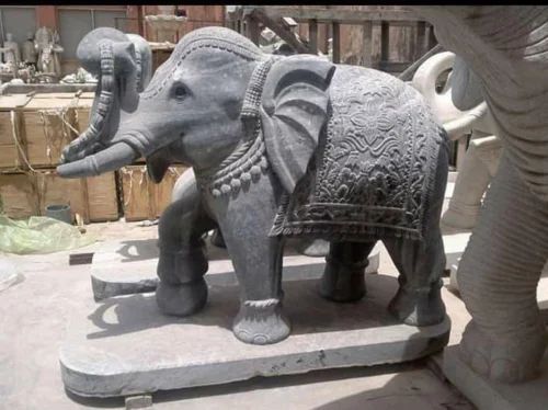 Stone Elephant Statue