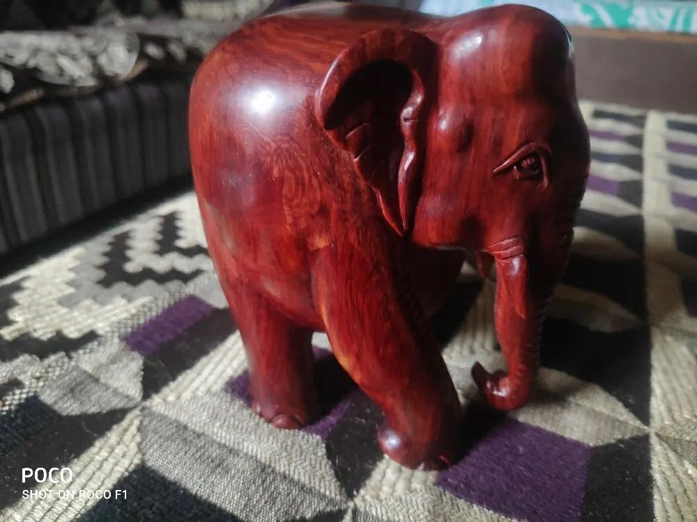 Red Sandalwood Elephants