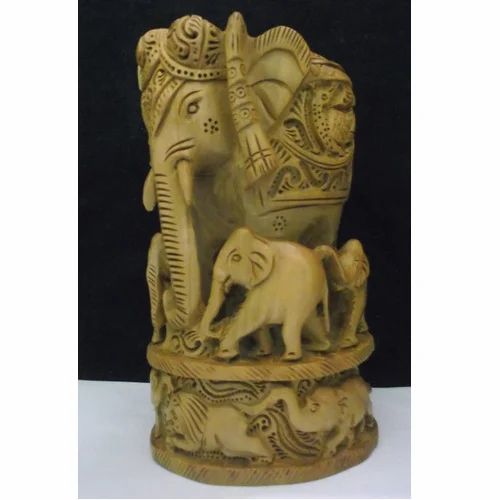 Sandalwood Baby Elephants