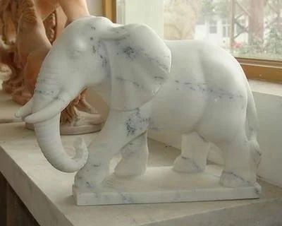 Marble Elephant Craft