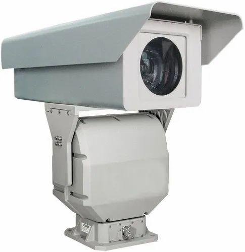 Metal White Night Vision CCTV Camera Housing