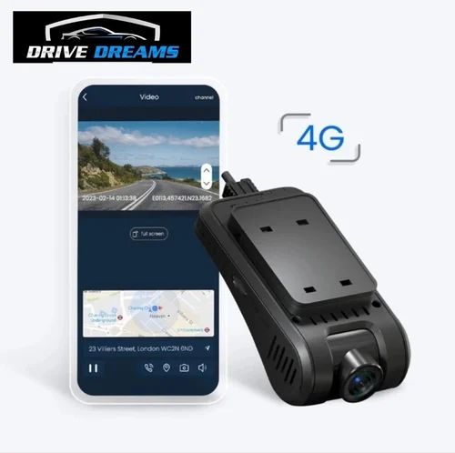 TVS-DC11 4G LTE GPS Dash Cam Real-Time Video Recorder with Collision & Vibration Alerts