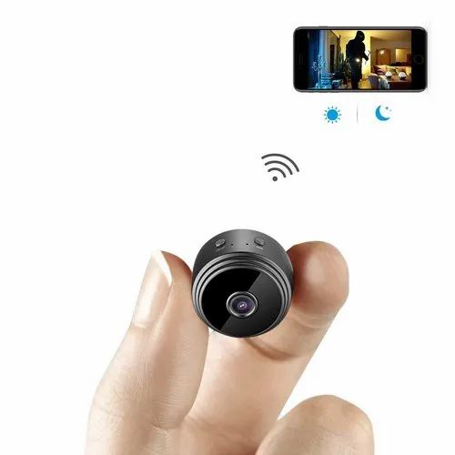Mini Hidden Wifi Camera 1080p With Night Vision & Easy Installation For Home Security & Nanny Cam