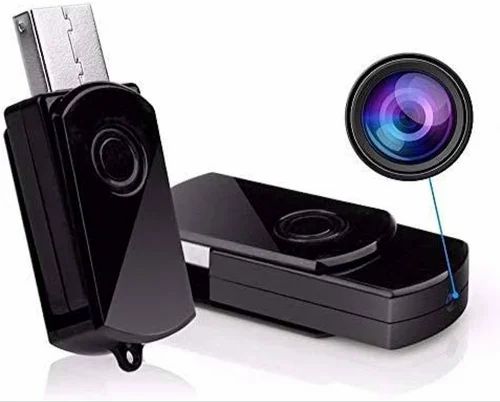 Wired ABS USB Disk Hidden Video Recorder Camera, For Indoor And Outdoor, Day & Night