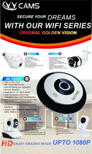 IP Fisheye And Qube Camera