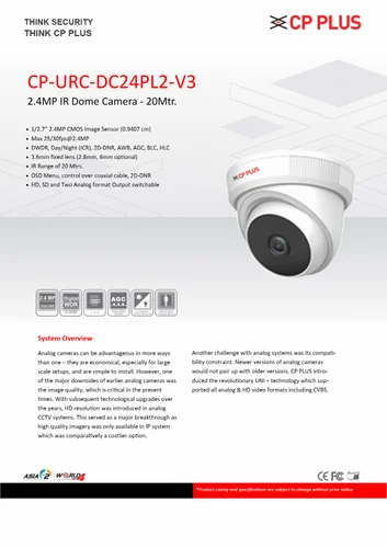 Infrared Night Vision Camera