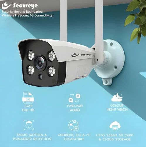 Honeywell Secureye 4G 3MP Colour Night Vision Camera