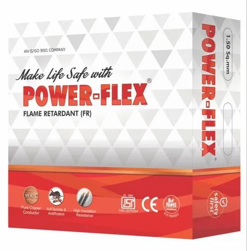 Round 1.5 Sq Mm Power-Flex Frish Copper Wire, 1100 V