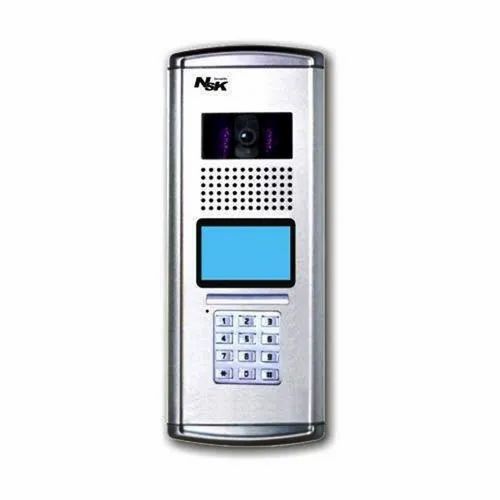 White Main Door Camera, Lock, Screen Size: 7-inch Colorful Tft Lcd