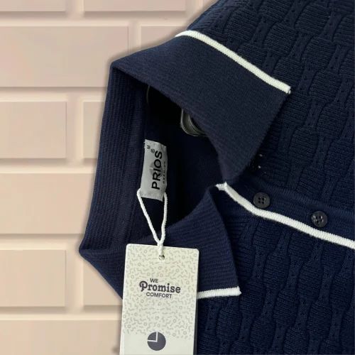 Casual Wear Half sleeves Men's Flat Knit t-shirt