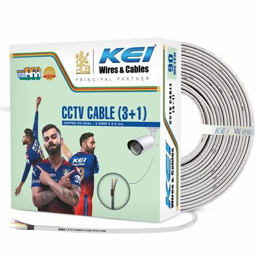 KEI 3+1 CCTV Camera Cable