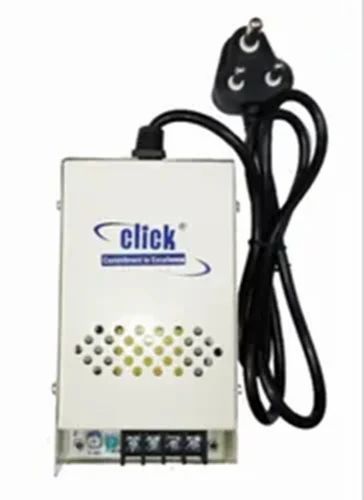 8 Channel Click 12V 8A CCTV Power Supply, Input Voltage: 110-240VAC