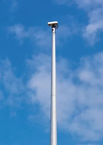 MS Round Gi Cctv Camera Pole