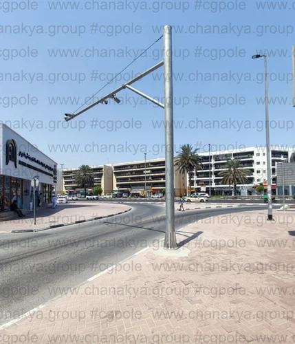 Cantilever Pole Cctv