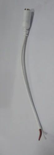 White LED DC Connector, 2 Pin