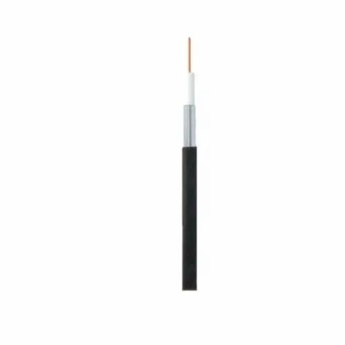 Black 75 Ohm Trunk Coaxial Cable