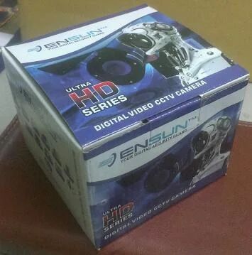Multicolor Duplex Board And Paper Packing Box For CCTV Camera, For Electronics