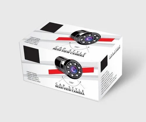 Cap Style Rear View Camera Packaging Box
