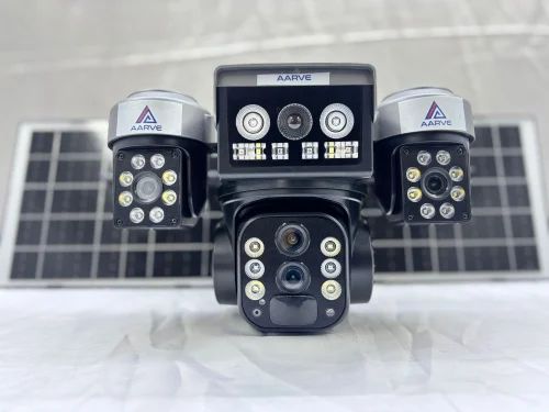 AARVE SOLAR CCTV CAMERA 4G 3LENS