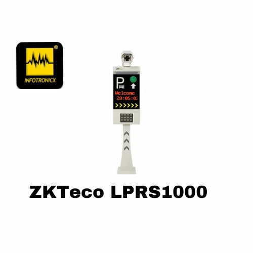 Number Plate Reader Camera ZKTeco LPRS1000, For Security Purpose, Camera Range: 3 to 5m