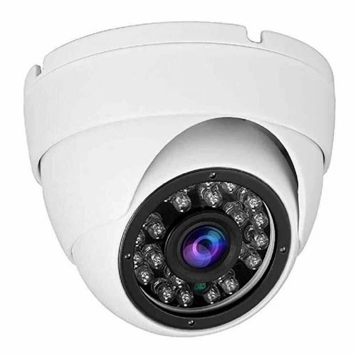 Plastic Night Vision CCTV Dome Camera, Camera Range: 15 to 20 m