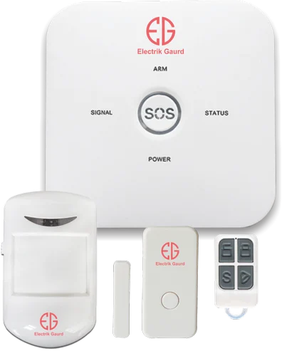 Electrik Guard ECO 6 Home Security System, Lithium, 425 W