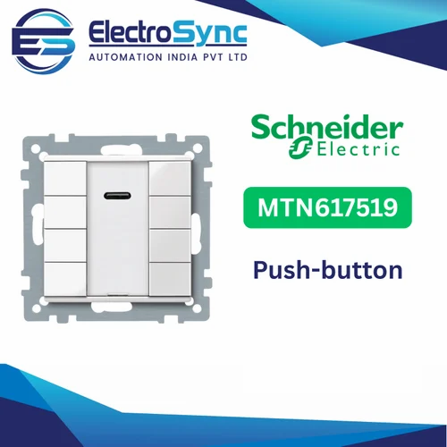 Schneider MTN617519 KNX pu.btn.4g plus w.IR rec.TPb pw SysM