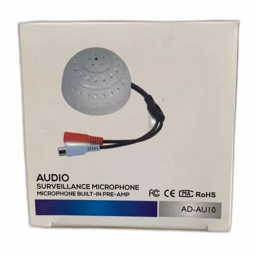 Audio Surveillance Microphone, For Indoor
