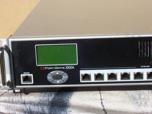 FortiGate 1000A Multi-Threat Security System is a high performance solution that delivers gigabit