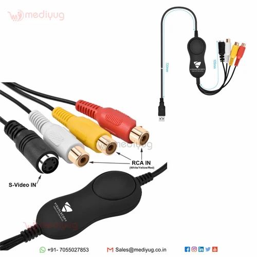 VisualScopy Video Capture Device - USB Video Capture Card