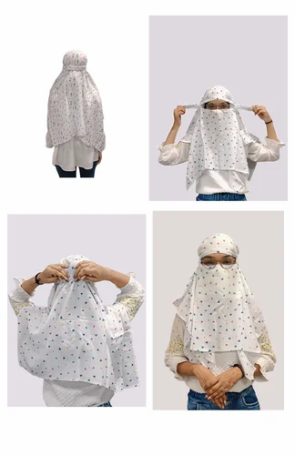 Cotton Printed ELOSKA WORLD REYON SHORT SCARF COLOR