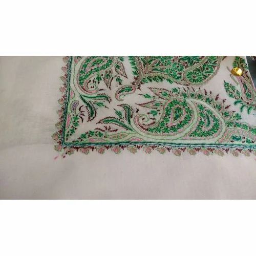 Embroidery Wool Ladies Kashmiri Turma Stole