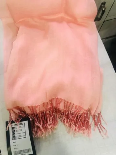 Ladies Cotton Beads Stole, Packaging Type: Packet