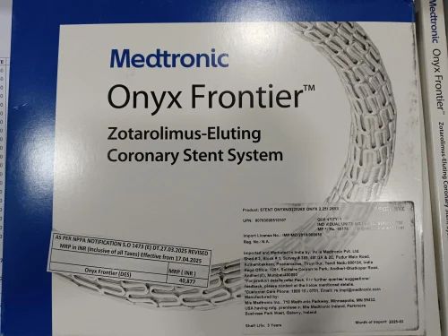 Medtronic Onyx Frontier Zotarolimus Eluting Coronary Stent (DES) System - ALL SIZES AVAILABLE