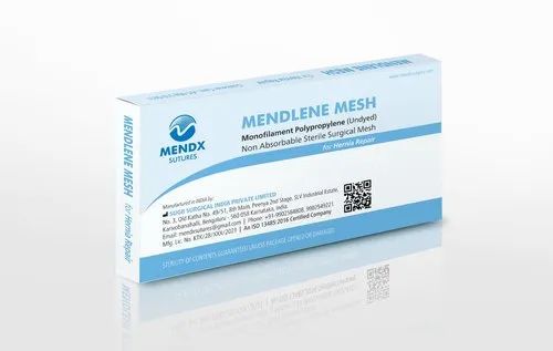 Polypropylene Mesh For Hernia Repair, Size: 6x11 cm