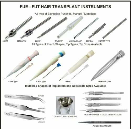 Serrated Ertip FUE Punches (1.0 MM)
