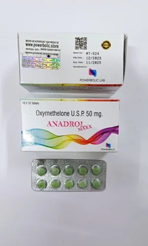 Anadrol Maxx Oxymethelone Tablets USP, 50 mg