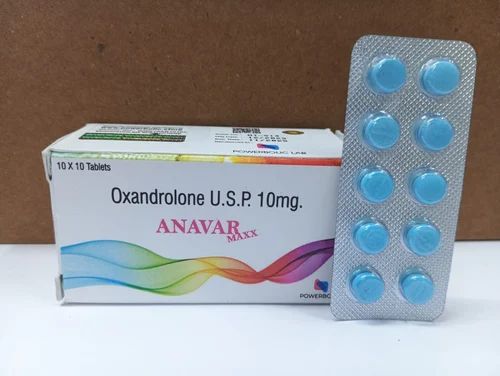 Anavar Maxx Oxandrolone 10mg Tablets (10x10 Strips)