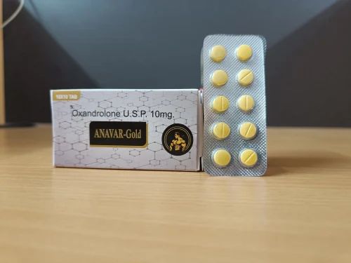 Anavar-Gold Oxandrolone 10mg Tablets (100 Tablets)