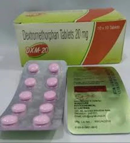 20mg Dxm Dextromethorphan Tablet