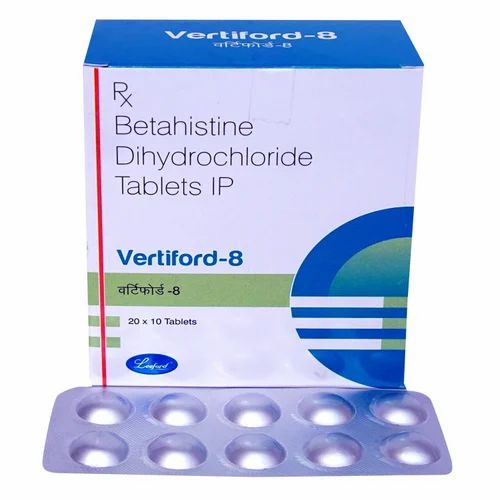 Vertiford 8 mg tablets