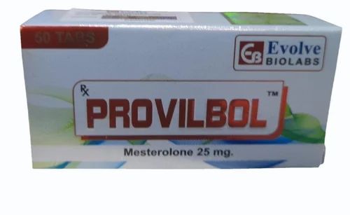 Provibol Mesterolone Tablets 25 Mg, Purity: 100%