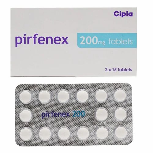 Pirfenex 200 Mg Cipla Pirfenidone Tablet, For Personal, Packaging Size: 15 Tab
